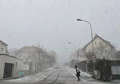 Dnešní ráno v Braníku