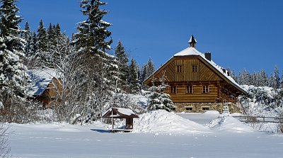 Cesta na jezerní slať
