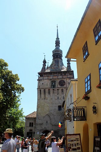 Věž a rodný dům Vlada Tepeše - Drákuly ve městě Segesvar