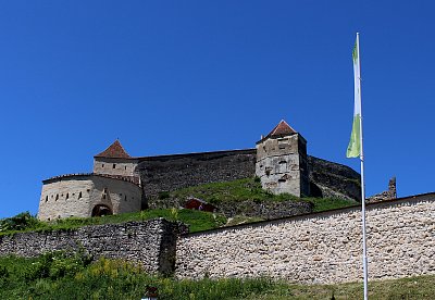 Středověká citadela Rasnov