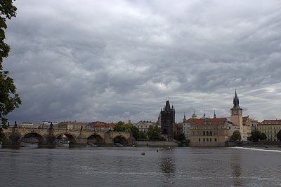 Vltava a Karlův most