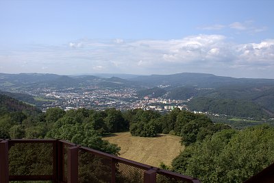 Pohled na Děčín