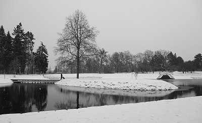 Nový rybník - vodní nádrž Letná
