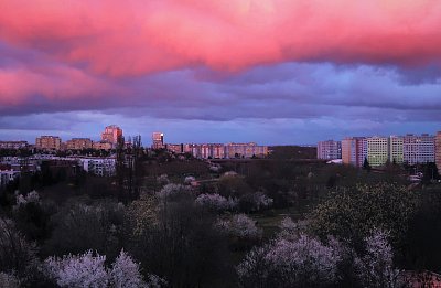 Včera večer u nás v 18:23