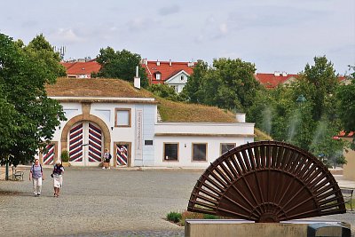 Písecká brána zavřená