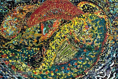 V Bílovci vystavuje výtvarník Josef Duchan svou "Intuici"