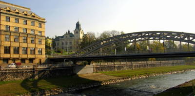 Sýkorův most přes Ostravici