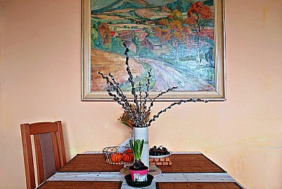 Pozdrav jara se zátiším s kočičkami*