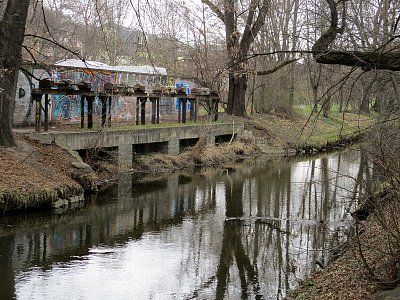 Rokytka-odtok vody od Podvinského mlýna