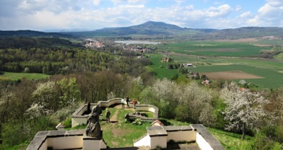 Z kalvárie na Ostré u Úštěku