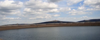 Praděd za horní nádrží el.Dlouhé stráně