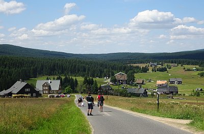 Jizerka, ráj turistů