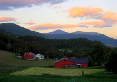 Když slunce zapadá...