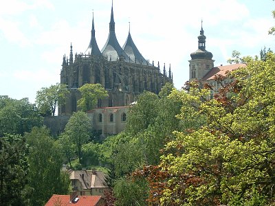Kutná hora -chrám Sv.Barbory...