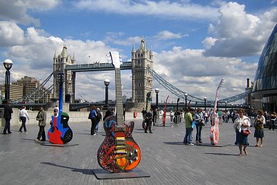 Kytary v Londýně - vzpomínka