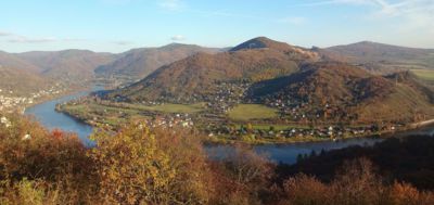 Labe z Dubické vyhlídky