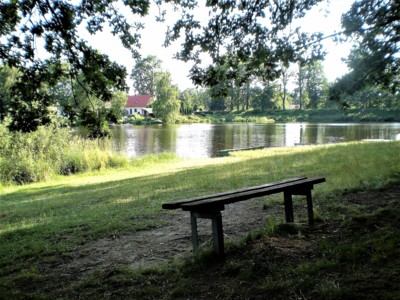Lavička u Staňkovského rybníka
