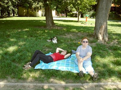 Litoměřice. Odpočinek na Střeleckém ostrově