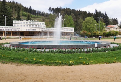 Dnešní dopoledne v Luhačovicích