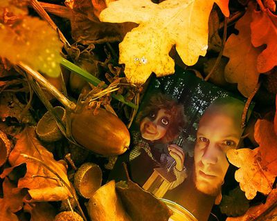 V peřince z listí...