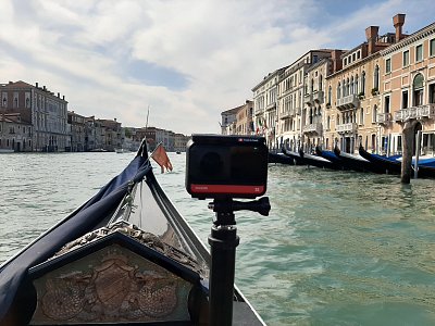 Natáčení v Benátkách