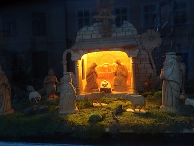 Netradiční betlém...