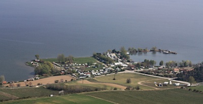 Nové Mlýny - přístaviště v Pavlově