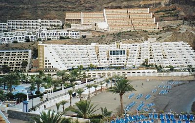 Hotelový komplex na Gran Canaria v 80. letech