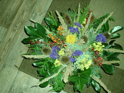 Dušičková výzdoba...