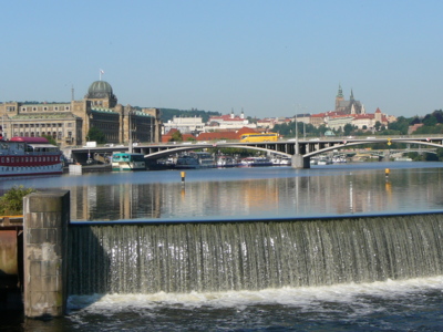 Trochu jiný pohled - ze Štvanice