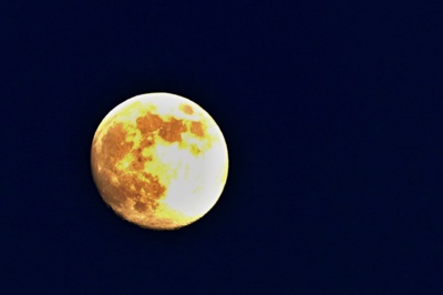 Včerejší úplněk...