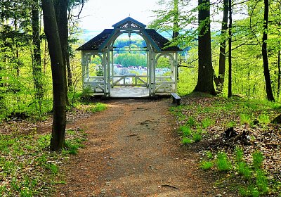 Vhliadka na centrum mesta M.L.