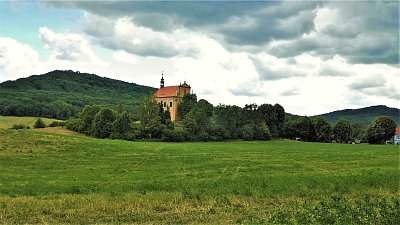 Milešov - kostel sv. Antonína Paduánského