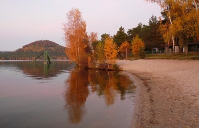 Loňský podzim u Máchova jezera