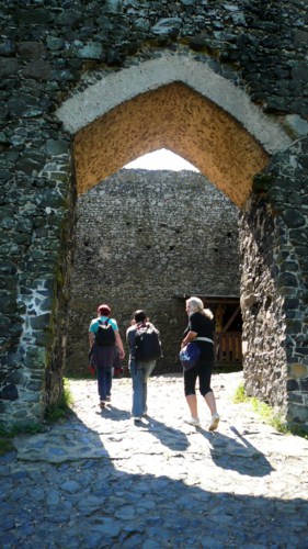 Vstup do vnitřního hradu