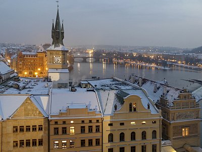 Když byla Praha zasněžená...