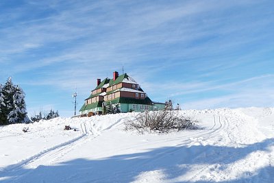 Masarykova chata na Šerlichu...