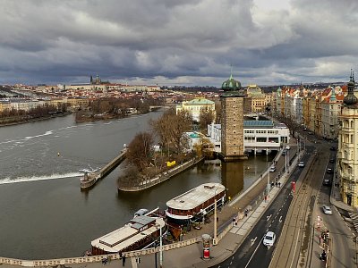 Praha z Tančícího domu...