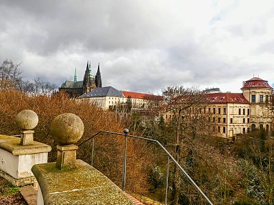 Trochu jíný pohled na Pražský hrad....