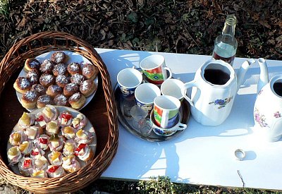 Něco na zakousnutí a zahřátí