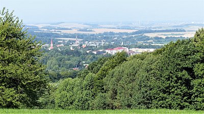 Bystřice pod Hostýnem jako na dlani