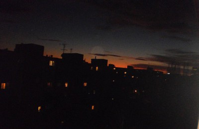 Večer z pražského okna