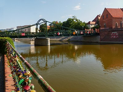 Wroclaw - Tumski most zamilovaných