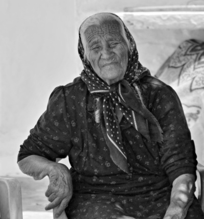 Téma "senior" - Pohádková babička