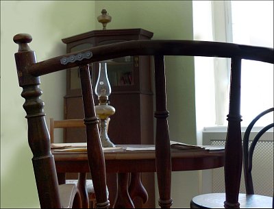 Úštěk, v domě rabína