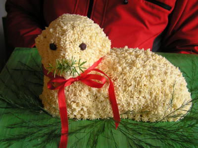 Líbím se vám?Chutnal jsem všem,váš  Velikonoční beránek....