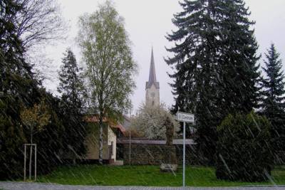 Zrovna u nás prší.