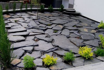 Moderní předzahrádka