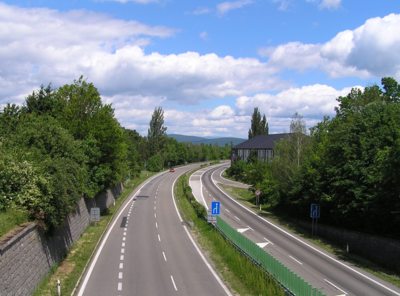 Pohled z Alšova mostu.