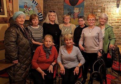 Pozdrav z dnešního setkání íčkařek v Praze